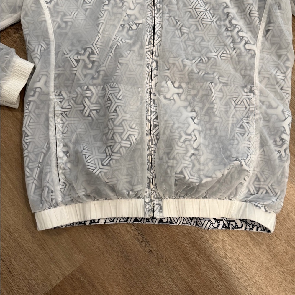 Threyda Translucent Windbreaker Jacket - image 3